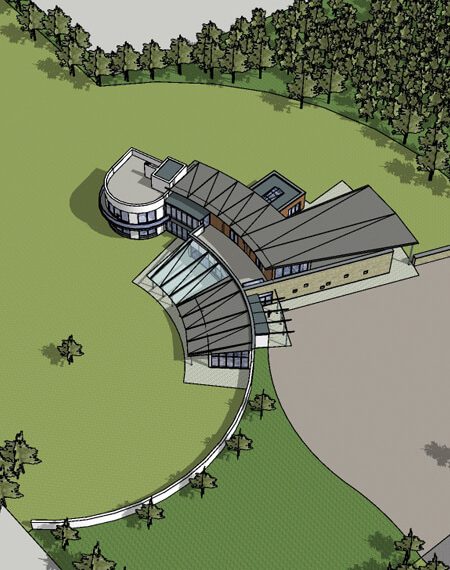 3d rendering of architecture